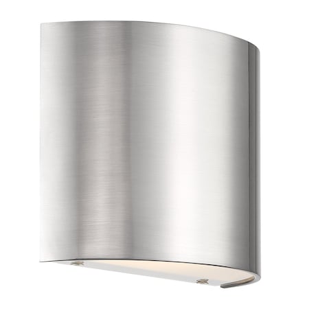 Dweled Pocket 7in LED Wall Sconce in Brushed Nickel WS-309